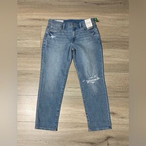 GAP Mid Rise Girlfriend Jeans Size 27/4P BNWT
